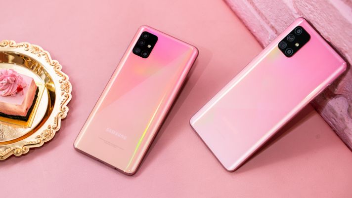 Galaxy A51/A71 Hồng Crush Tredy: Món quà ý nghĩa dành tặng phái nữ