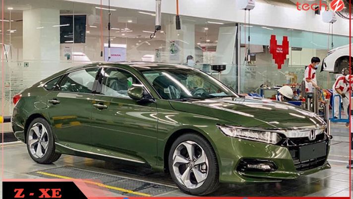 Honda Accord bất ngờ có phiên bản màu xanh rêu, giá bán mới khiến nhiều người bất ngờ