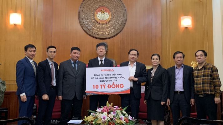 Honda Việt Nam chung tay cùng Chính phủ phòng chống dịch Covid-19 tại Việt Nam