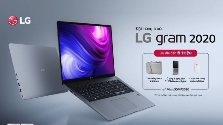 LG ra mắt các mẫu laptop LG Gram 2020 cao cấp