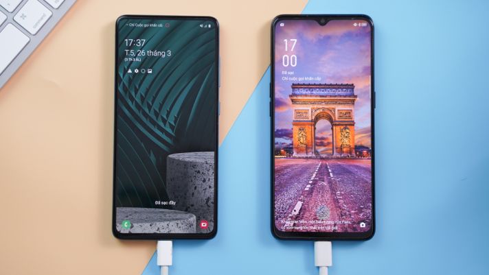 Đo sạc nhanh OPPO A91 vs Galaxy A51: VOOC 3.0 nhanh khủng khiếp