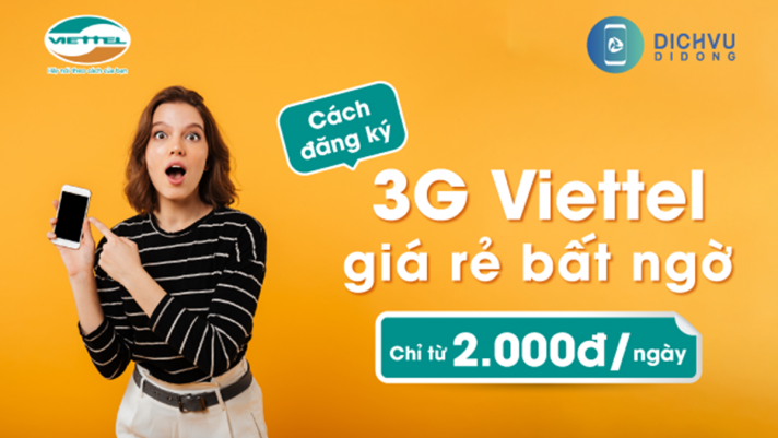 Hướng dẫn đăng ký gói cước MI2K của Viettel: Chỉ 2000 đồng có ngay lưu lượng 4G tốc độ cao