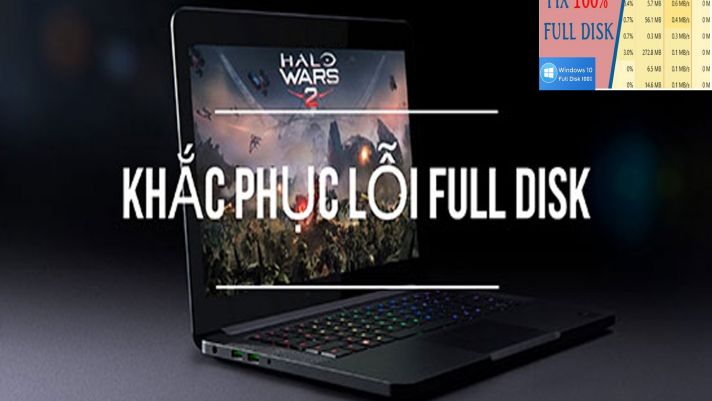 Hướng dẫn 3 cách sửa lỗi Full Disk 100% trên Windows hiệu quả nhất