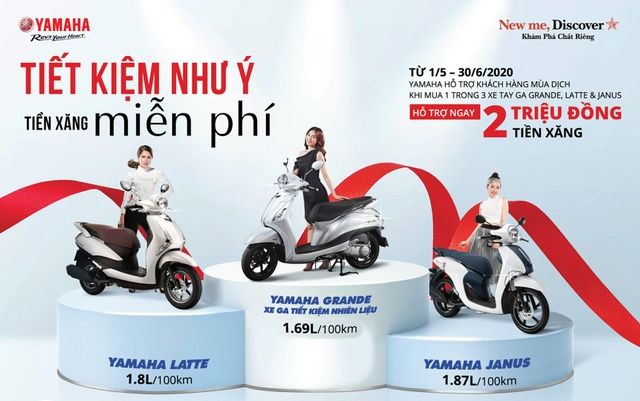 Yamaha tri ân khách hàng, tung khuyến mại `khủng`