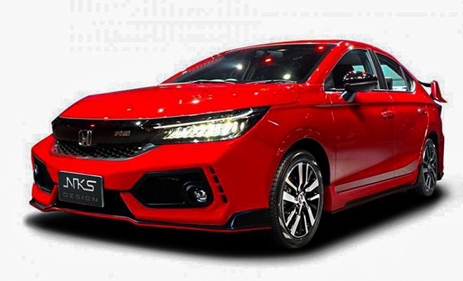 Hai gói nâng cấp ngoại thất cực chất sẽ có trên dòng xe Honda City thế hệ mới