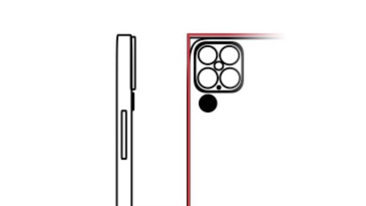 Lộ diện iPhone 13 với 4 camera độ phân giải 