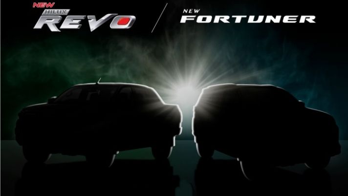 Toyota Fortuner 2020 tung hình ảnh nhá hàng đầu tiên, đính kèm theo cả Toyota Hilux nâng cấp