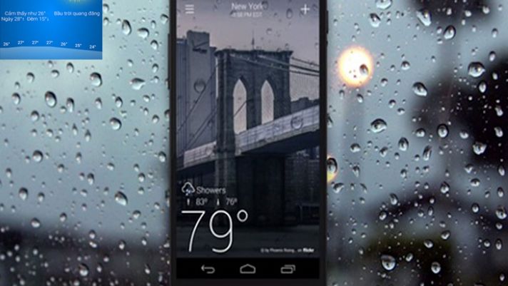 3 ứng dụng xem thời tiết chính xác nhất hiện nay đang được đông đảo người dùng ưa chuộng