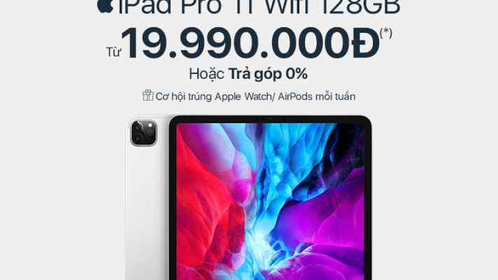  Thị trường chứng kiến iPad Pro 2020 chính hãng có mức giá thấp kỷ lục