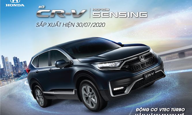 Honda chuẩn bị ra mắt CR-V 2020 tại thị trường Việt Nam
