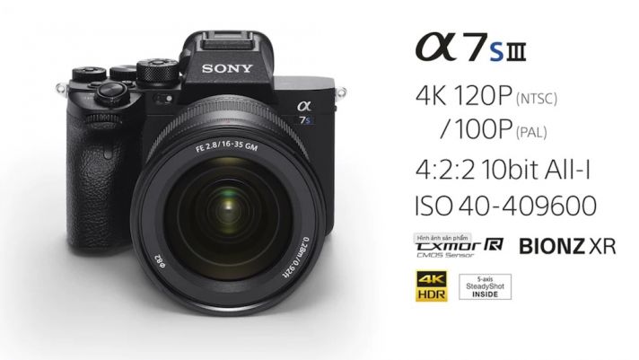 Sony Alpha 7S III ra mắt tại Việt Nam, quay phim cực định giá 83 triệu