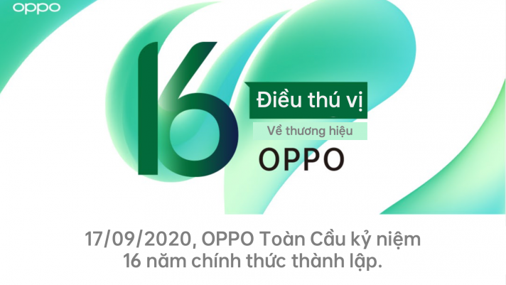 OPPO kỷ niệm 16 năm chính thức thành lập