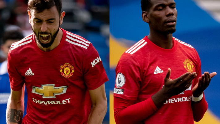 Chấm điểm Brighton 2-3 Man Utd: Bruno Fernandes và Pogba ở hai thái cực