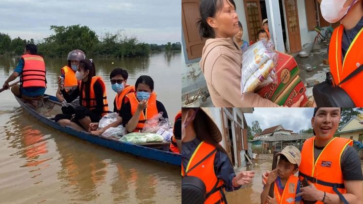 Rơi nước mắt trước clip Thủy Tiên thực hiện những hành động nhân đạo tại miền Trung những ngày qua