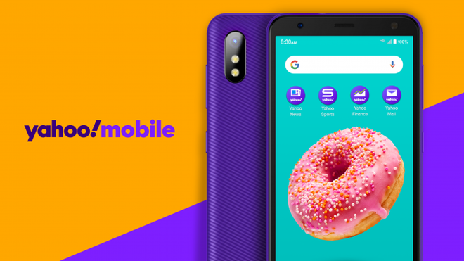 Yahoo vẫn còn sống khoẻ! Ra mắt smartphone giá rẻ chỉ 49USD