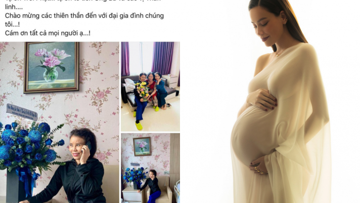 Hồ Ngọc Hà sinh đôi một trai một gái, mẹ ruột túc trực cả ngày tại bệnh viện để chăm con gái