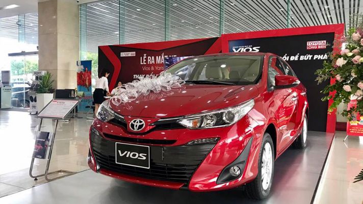 ‘Vua doanh số’ Toyota Vios ‘hủy diệt’ Hyundai Accent và Honda City, thiết lập siêu kỷ lục