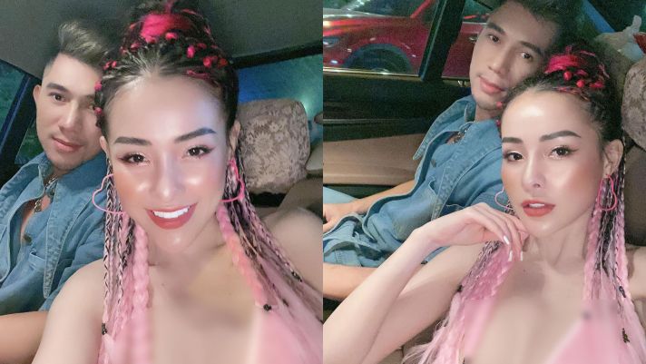 Ảnh nóng của Ngân 98 và Lương Bằng Quang trên ô tô riêng, khiến CĐM đỏ mặt khi xem