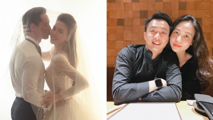 Hồ Ngọc Hà gây sốt vì khoe ảnh cưới, Đàm Thu Trang đăng clip trách khéo Cường Đô La