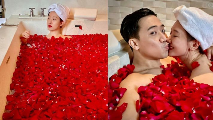 Phản ứng của CĐM khi Trấn Thành đăng ảnh khóa môi, khỏa thân cùng Hari Won trong bồn tắm