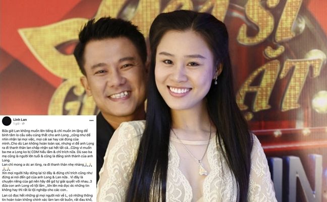 Vợ hai Vân Quang Long lên tiếng sau khi bị bạn thân ‘tố’ chửi bố mẹ chồng, tranh tiền phúng viếng