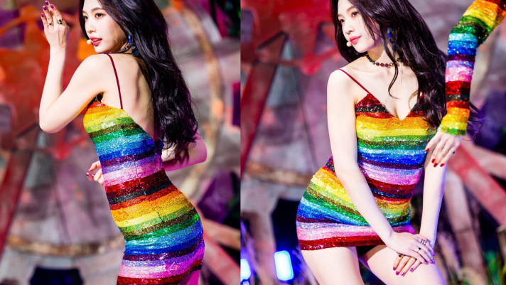 Nữ thần sắc đẹp Kpop tung ảnh hậu trường cùng bộ váy ngắn 'huyền thoại': Fan ngộp thở vì quá sexy