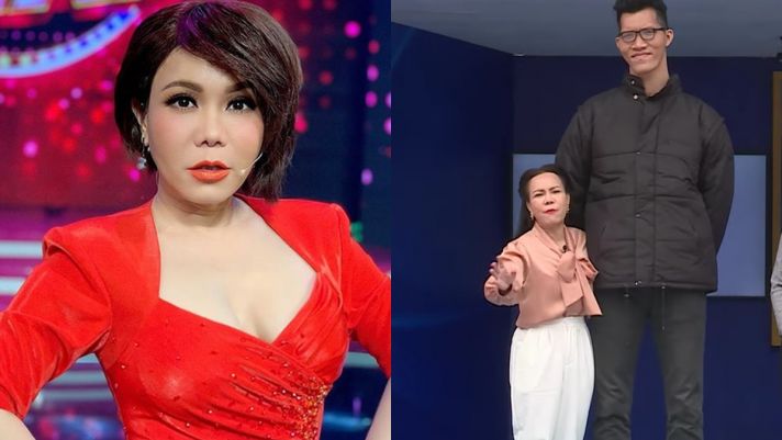 Việt Hương tuyên bố nhận 'con trai', ngoại hình khổng lồ khiến MC Đại Nghĩa choáng váng