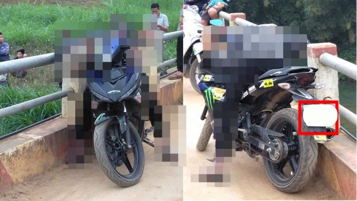 Phát hiện nam thanh niên gục chết trên Yamaha Exciter khiến người dân tá hỏa tại tỉnh Hòa Bình