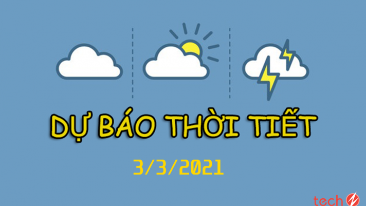 Dự báo thời tiết ngày mai 3/3: Không khí lạnh ảnh hưởng đến các tỉnh miền Trung