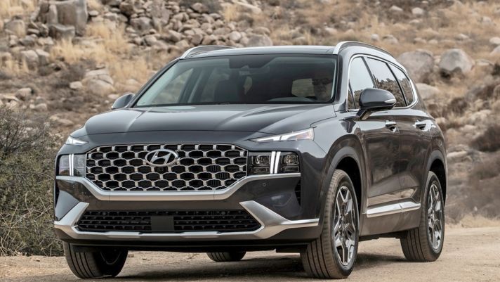 Hyundai Santa Fe 2021 lộ diện tại Việt Nam, sẵn sàng ‘càn quét’ Toyota Fortuner, Honda CR-V