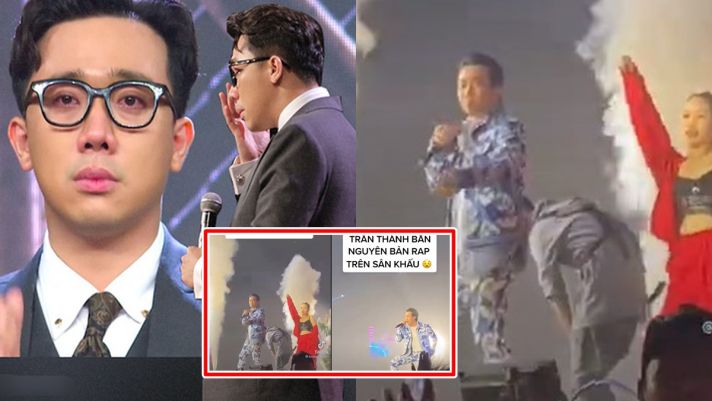 Xôn xao clip Trấn Thành rap trên sân khấu, xưng nghệ danh mới, khiến CĐM không tin nổi vào tai mình