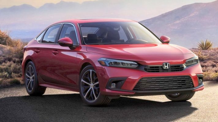 Honda Civic 2022 lộ diện trước ngày ra mắt: Diện mạo khiến Toyota Camry, Hyundai Elantra choáng váng