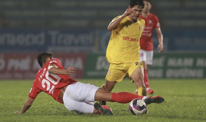  Kết quả bóng đá Nam Định 3-2 TP.HCM: Trận đấu mãn nhãn, rượt đuổi tỷ số kịch tính