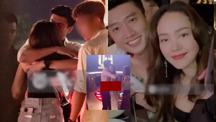 Rò rỉ ảnh chụp lén Quốc Trường ôm hôn Minh Hằng ở quán bar, tình tứ đến mức không sợ bị phát hiện