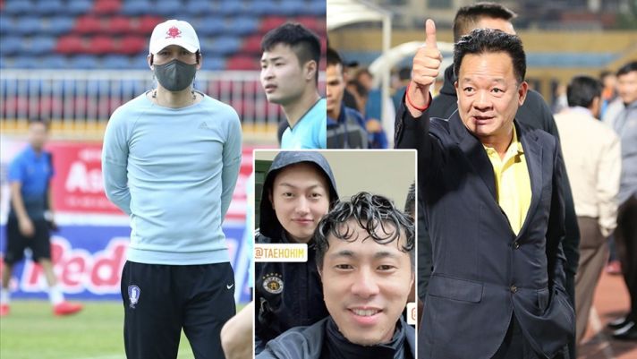 Quyết soán ngôi HAGL, bầu Hiển chiêu mộ thêm chuyên gia Hàn Quốc về Hà Nội hỗ trợ thầy Park