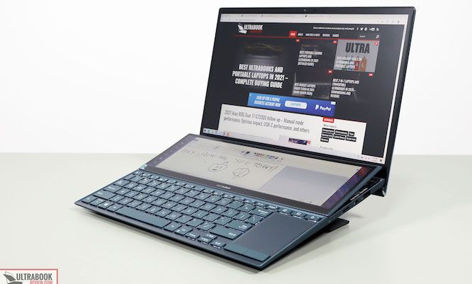 Asus ra mắt ZenBook Duo 14 UX482: Thiết kế hai màn hình mỏng nhẹ nhất thế giới