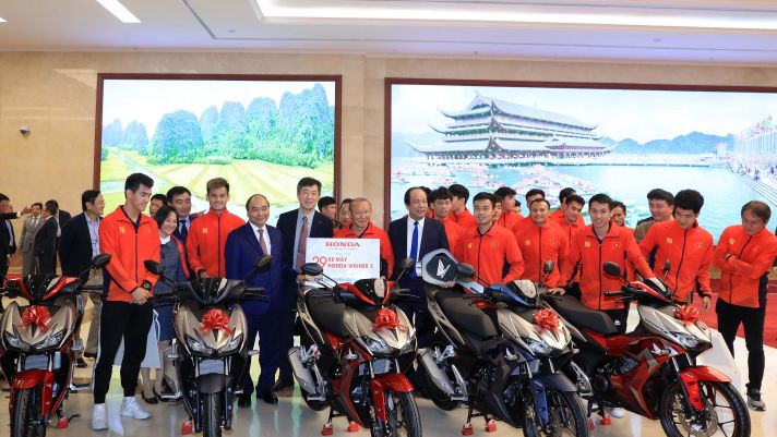 Honda Việt Nam tiếp tục là Nhà tài trợ chính của các Đội tuyển bóng đá Quốc gia Việt Nam