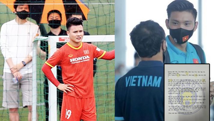 ĐT Việt Nam lên đường dự VL World Cup, ông Park viết tâm thư tiếng Việt gửi riêng cầu thủ Hà Nội