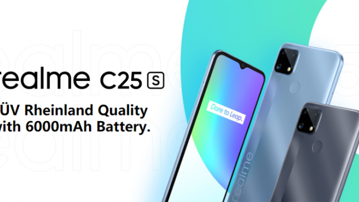 Realme C25s ra mắt: Helio G85, pin 6,000 mAh và sạc nhanh 18W