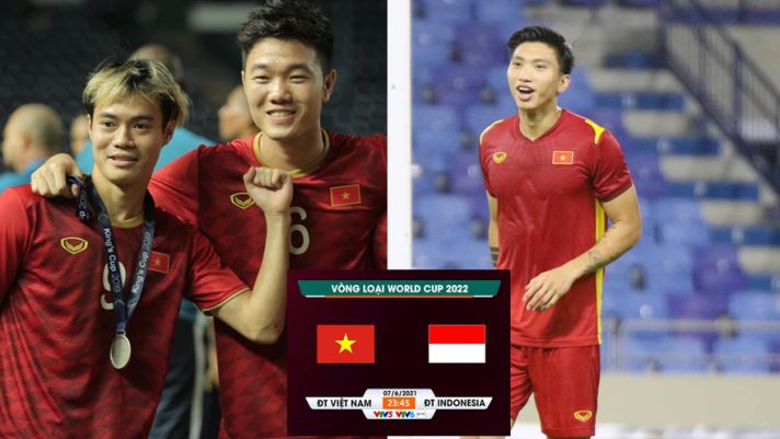 Đội hình ra sân CHÍNH THỨC ĐT Việt Nam vs Indonesia - VL World Cup 2022: Công Phượng, Văn Hậu dự bị