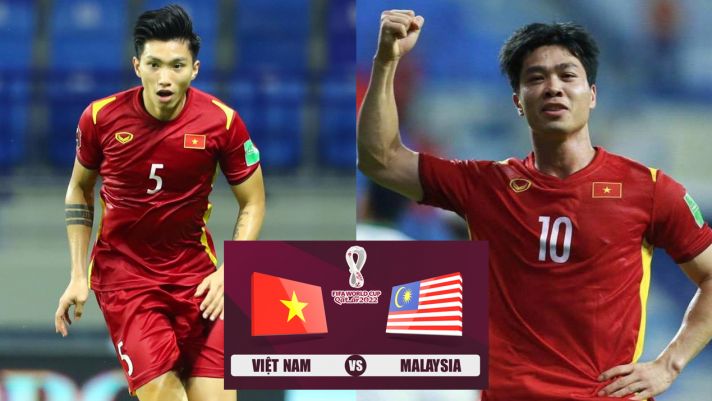 Đội hình chính thức Việt Nam đấu Malaysia - 23h45 ngày 11/06: Văn Hậu, Công Phượng đá chính