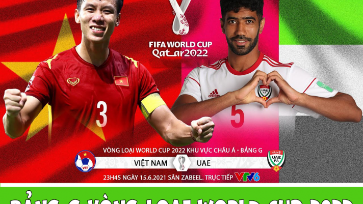 Lịch thi đấu bóng đá hôm nay 15/6: Việt Nam vs UAE - Ngày thầy trò HLV Park Hang Seo làm nên lịch sử