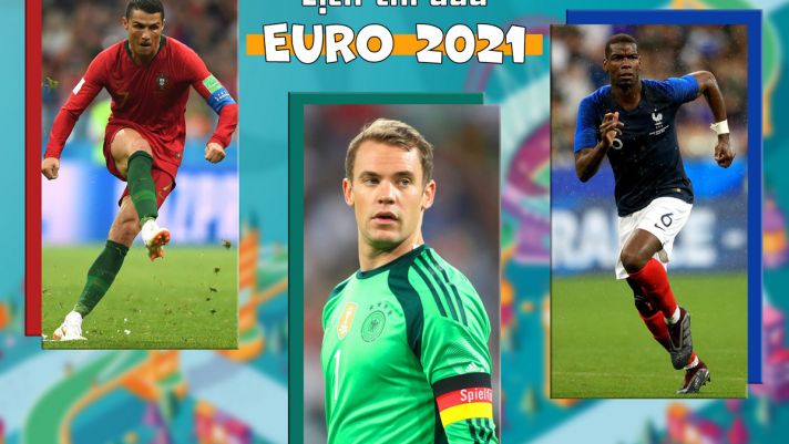 Lịch thi đấu EURO 2021 hôm nay 15/6: ĐKVĐ Bồ Đào Nha xuất trận, 2 gã khổng lồ Pháp - Đức đại chiến