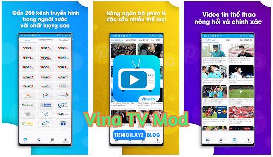 Vina TV - Ứng dụng xem tivi miễn phí bị xoá khỏi Google Play vì vi phạm bản quyền