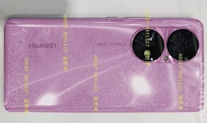 Xuất hiện phiên bản Huawei P50 hồng đặc biệt