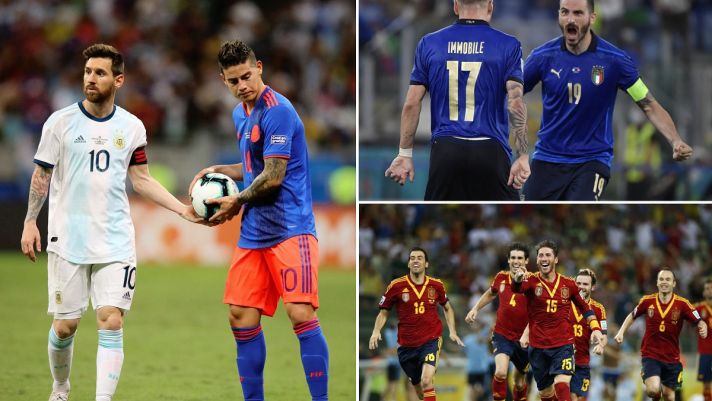 Lịch thi đấu bóng đá hôm nay 6/7: Copa America - Messi so tài Ronaldo mới; Siêu kinh điển EURO 2020