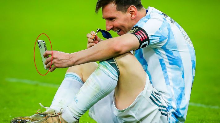 Apple hưởng lợi khi Messi dùng iPhone 12 Pro Max Facetime cho vợ sau khi vô địch Copa America