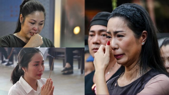 Ốc Thanh Vân rụng rời tay chân, Trịnh Kim Chi và showbiz bàng hoàng nhận tin tang sự từ Hương Giang
