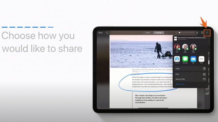 Hướng dẫn chụp ảnh màn hình đầy đủ một trang web trên iPhone, iPad