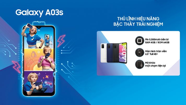 Samsung chính thức mở bán Galaxy A03s tại Việt Nam: Giá tốt hơn dự kiến, mạnh hàng đầu phân khúc